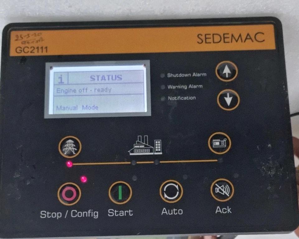 USED WORKING SEDEMAC GC2111 GENERATOR CONTROLLER GC2111 FREE FAST SHIP